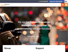 Tablet Screenshot of hollandpayroll.nl